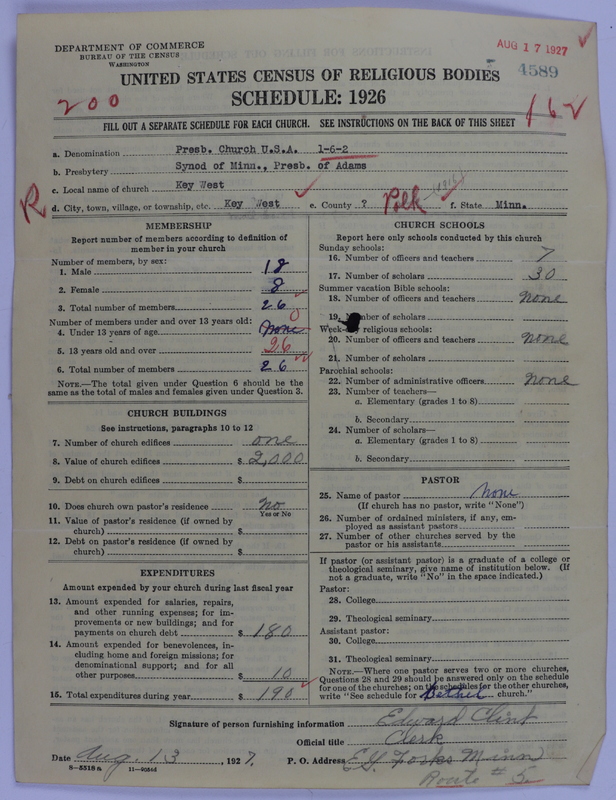 Scan of Presbyterian Church in the United States of America: 4589