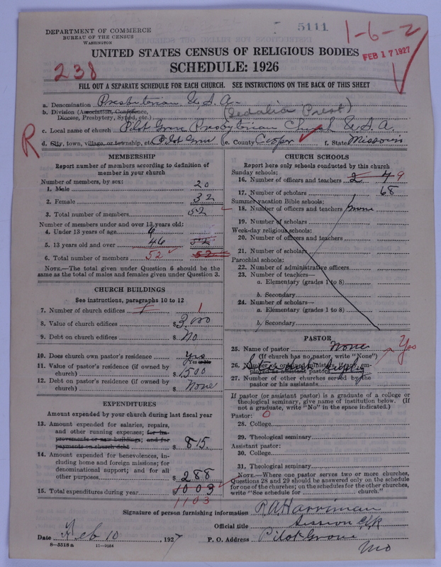 Scan of Presbyterian Church in the United States of America: 5111