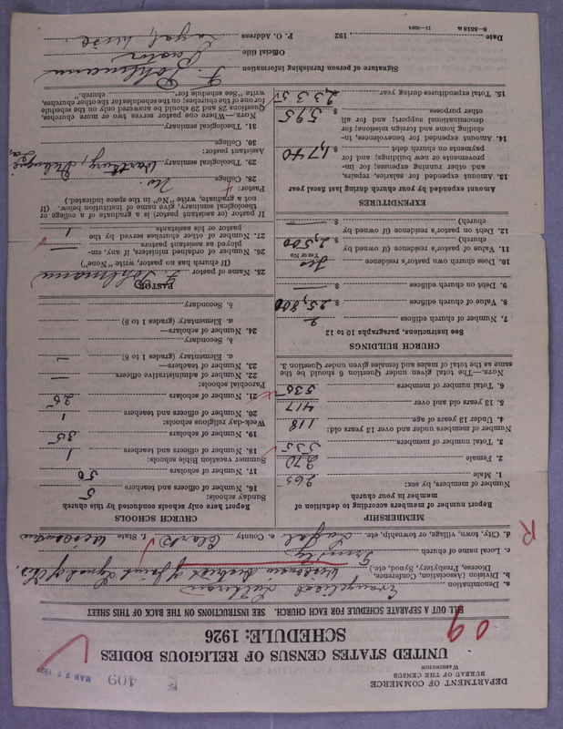 Scan of Synod of the Reformed Presbyterian Church of North America: 409