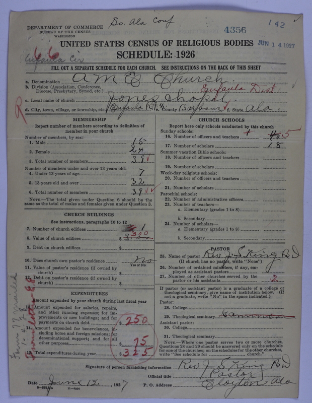 Scan of African Methodist Episcopal Church: 4356