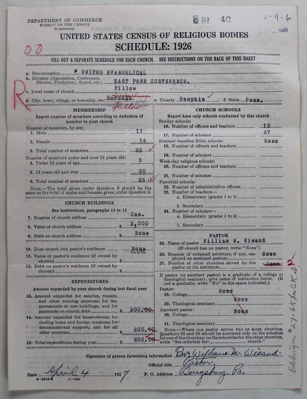 Scan of Evangelical Congregational Church: 40