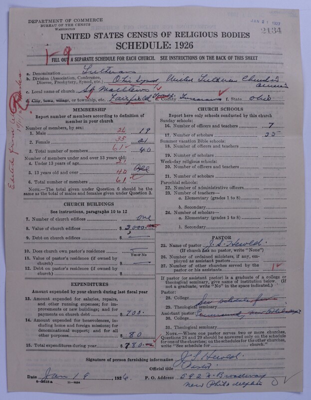Scan of United Lutheran Church in America: 2134