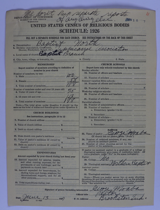 Scan of Federated Churches: 11
