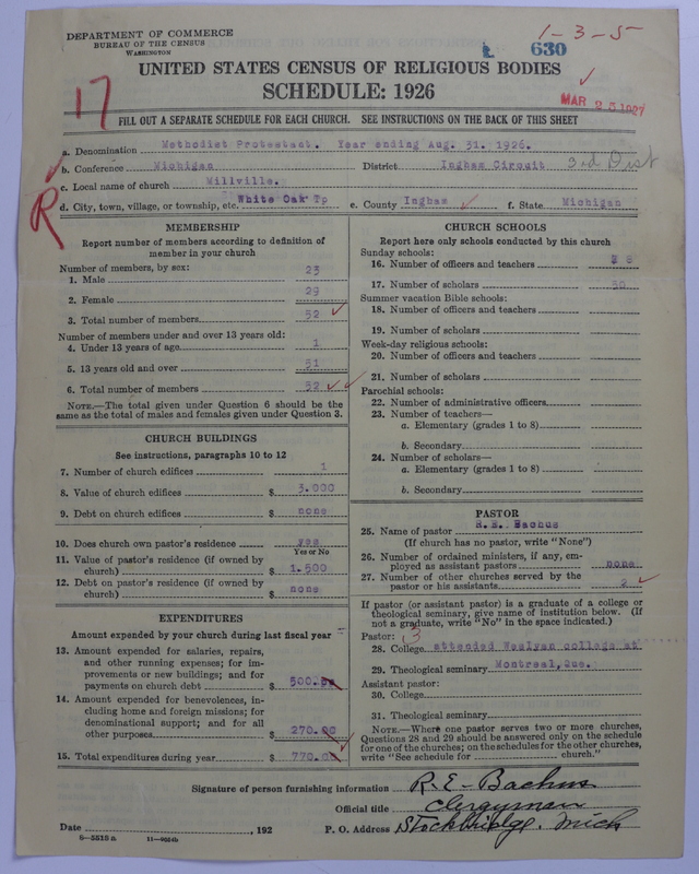 Scan of Methodist Protestant Church: 630