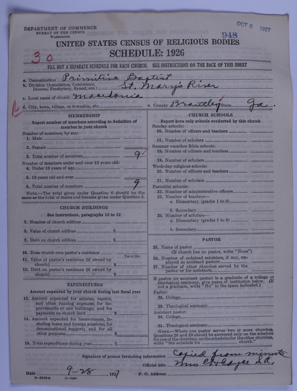 Scan of Primitive Baptists: 948