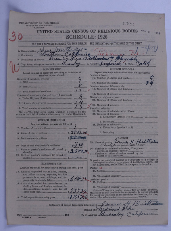 Scan of Free Methodist Church of North America: 1323