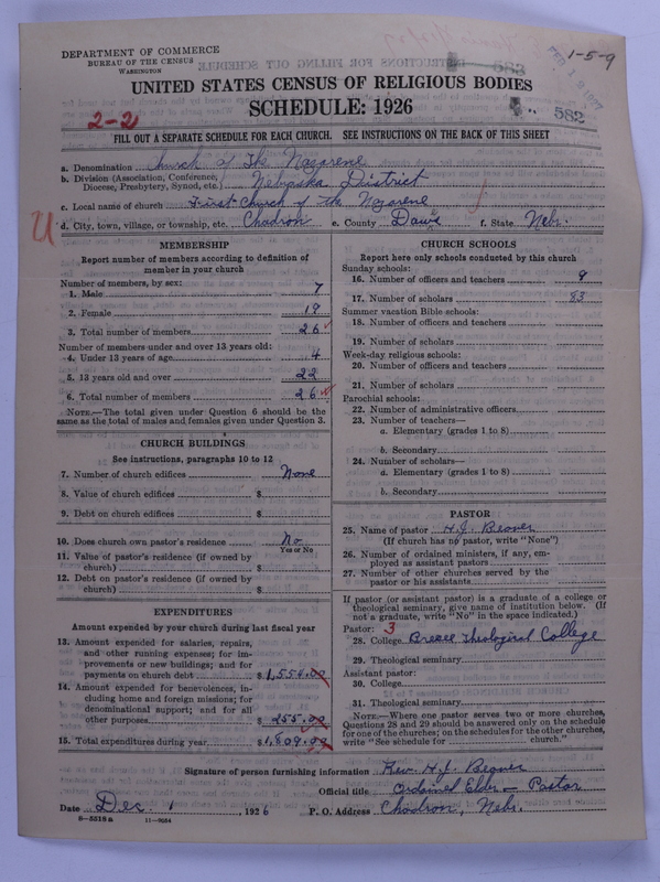 Scan of Church of the Nazarene: 582