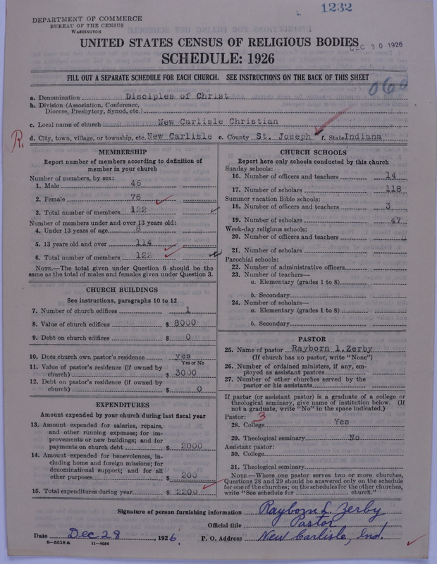 Scan of Disciples of Christ: 1232