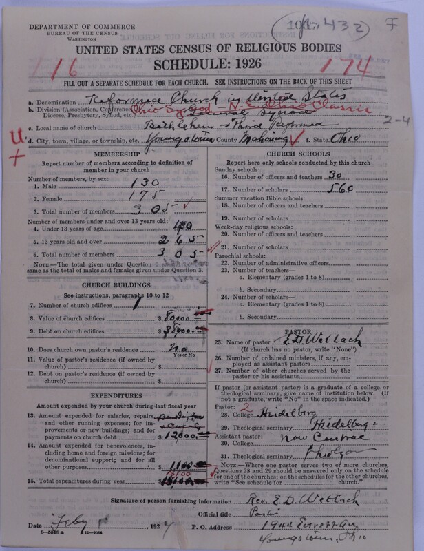 Scan of Reformed Church in the United States: 1057