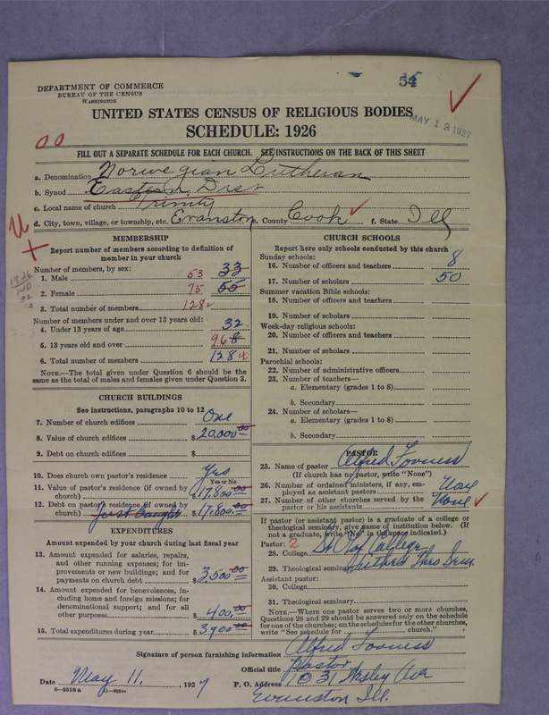 Scan of Norwegian Lutheran Church of America: 54