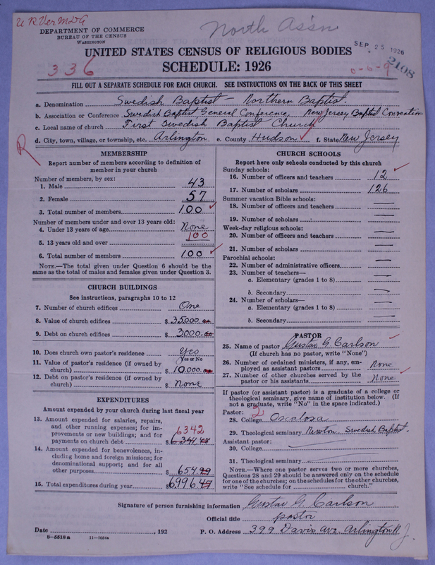 Scan of Northern Baptist Convention: 2108