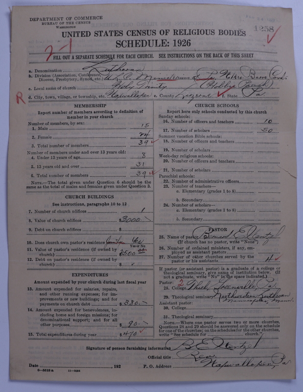 Scan of United Lutheran Church in America: 1258