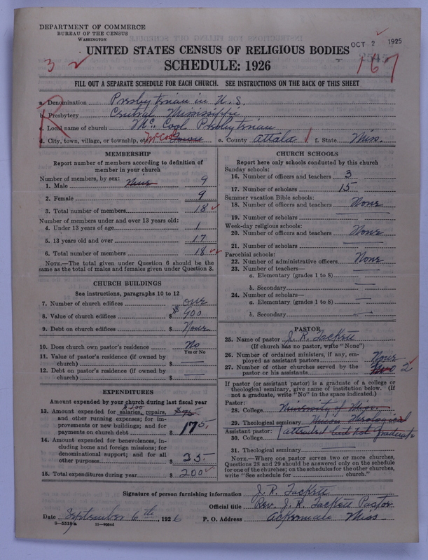 Scan of Presbyterian Church in the United States: 2545