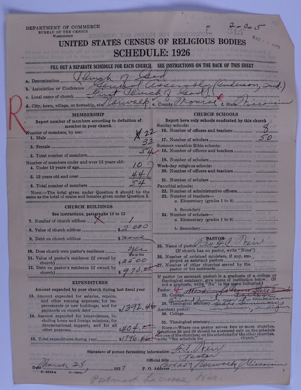 Scan of Church of God (Headquarters, Anderson, Ind.): 315