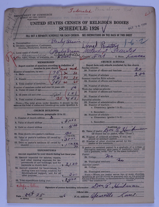 Scan of Federated Churches: 66