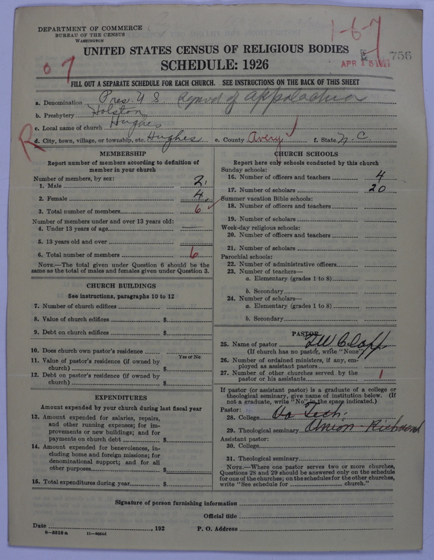 Scan of Presbyterian Church in the United States: 756