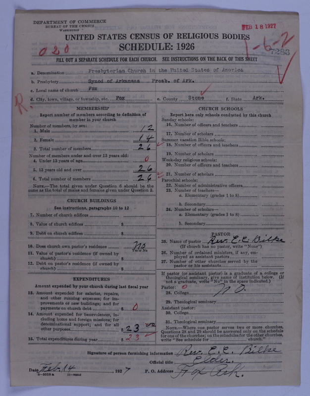 Scan of Presbyterian Church in the United States of America: 7283