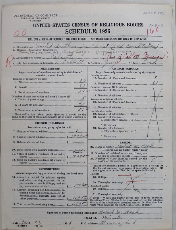 Scan of Church of the United Brethren in Christ (Old Constitution): 160