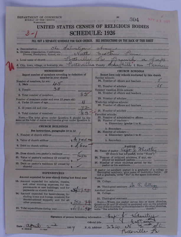 Scan of Salvation Army: 304