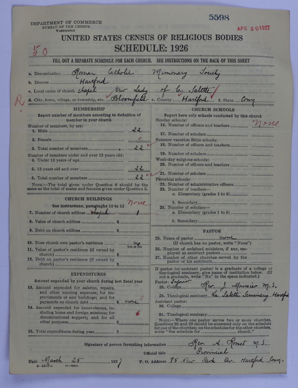 Scan of Roman Catholic Church: 5598