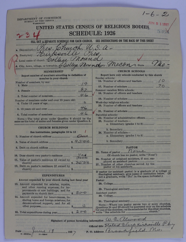 Scan of Presbyterian Church in the United States of America: 5264