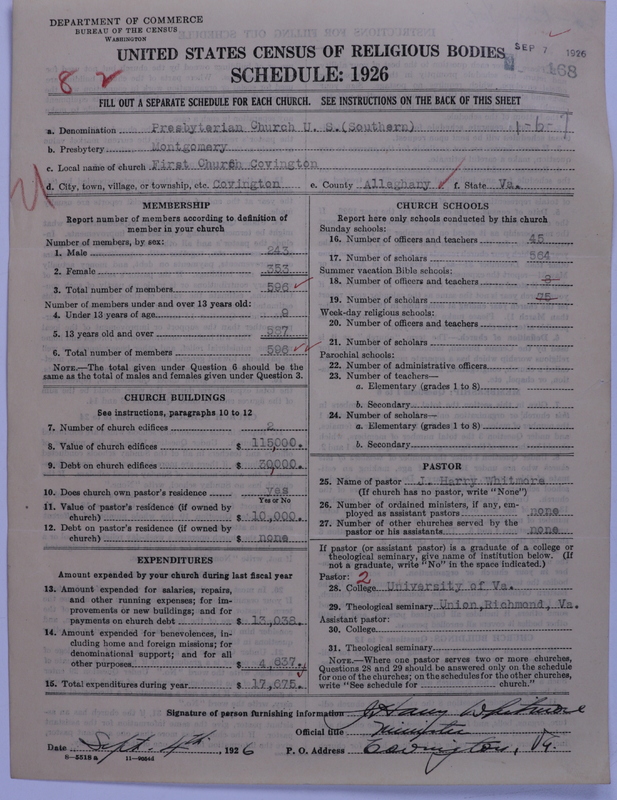 Scan of Presbyterian Church in the United States: 168