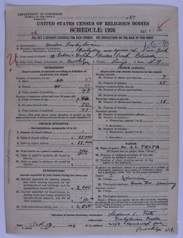 Scan of United Presbyterian Church of North America: 47