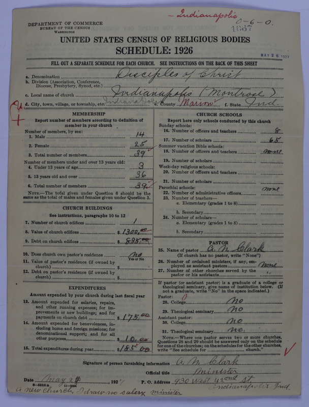 Scan of Disciples of Christ: 1067