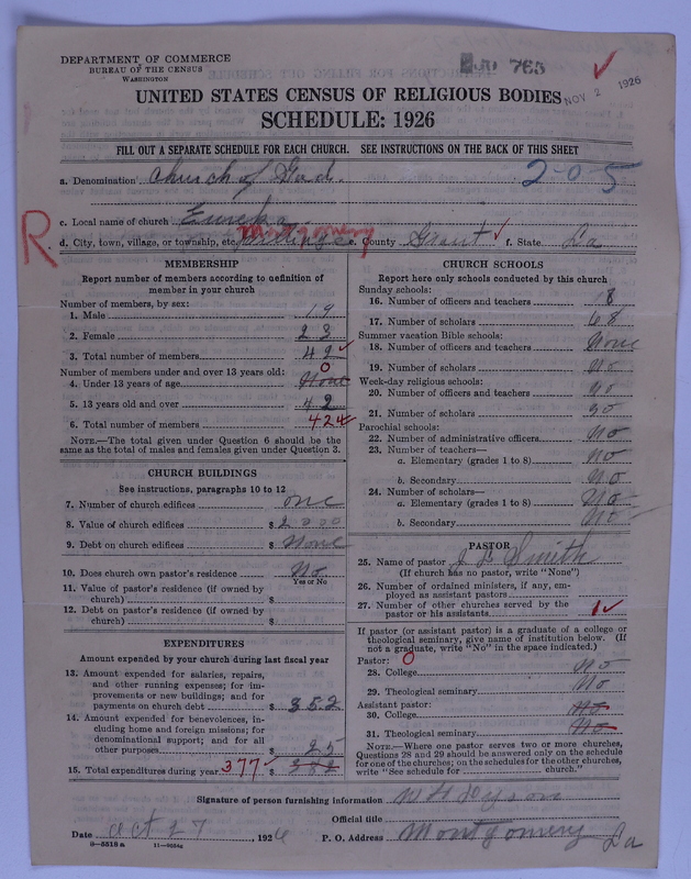 Scan of Church of God (Headquarters, Anderson, Ind.): 765