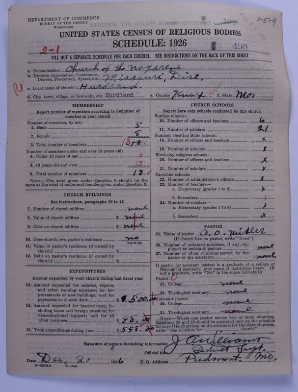Scan of Church of the Nazarene: 498