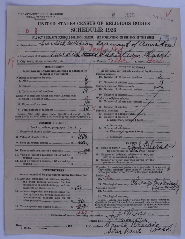 Scan of Swedish Evangelical Mission Covenant of America: 323