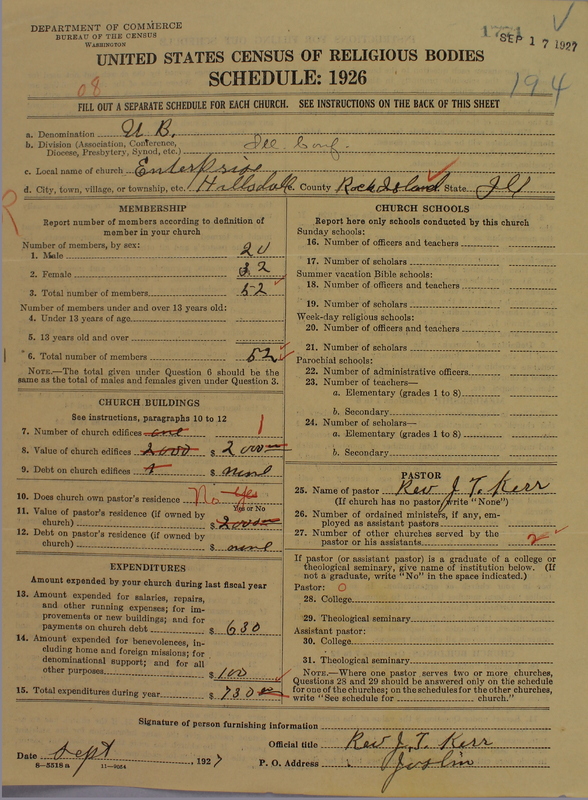 Scan of Church of the United Brethren in Christ: 1771