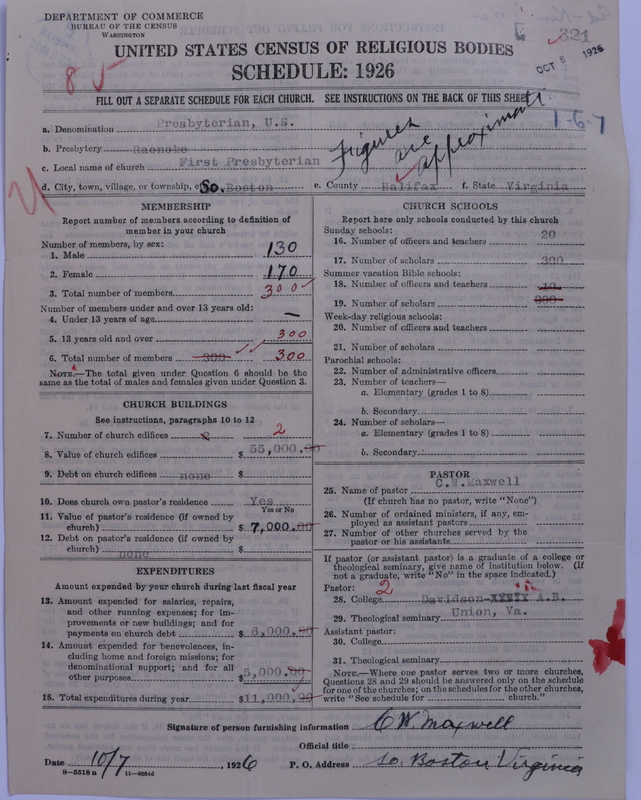 Scan of Presbyterian Church in the United States: 321