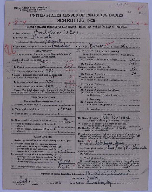 Scan of Presbyterian Church in the United States of America: 6769