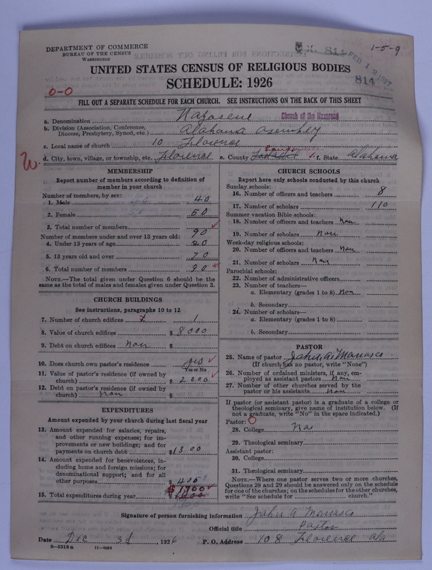 Scan of Church of the Nazarene: 814