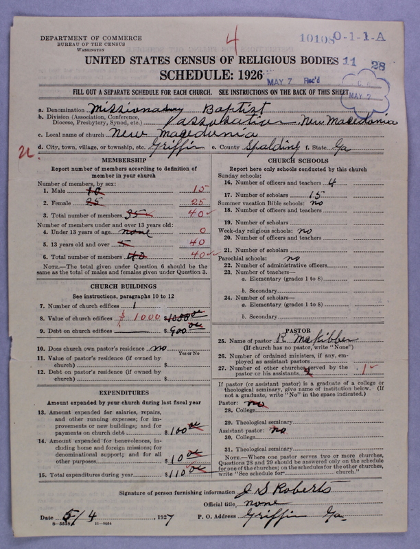 Scan of Negro Baptists: 10108