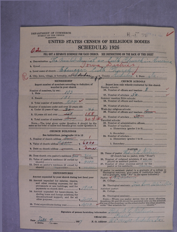 Scan of United Danish Evangelical Lutheran Church in America: 79