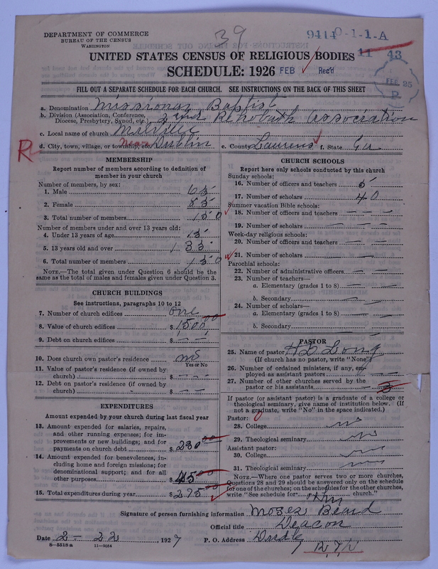 Scan of Negro Baptists: 9414