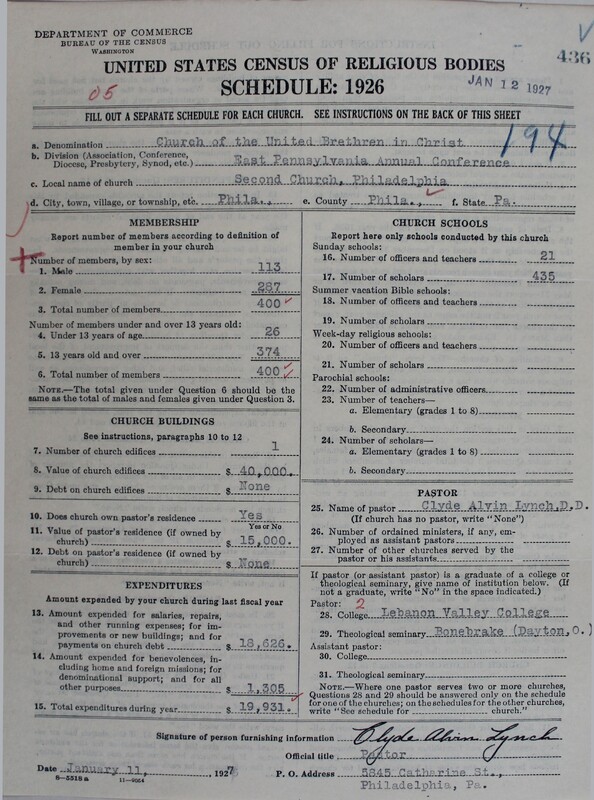 Scan of Church of the United Brethren in Christ: 436