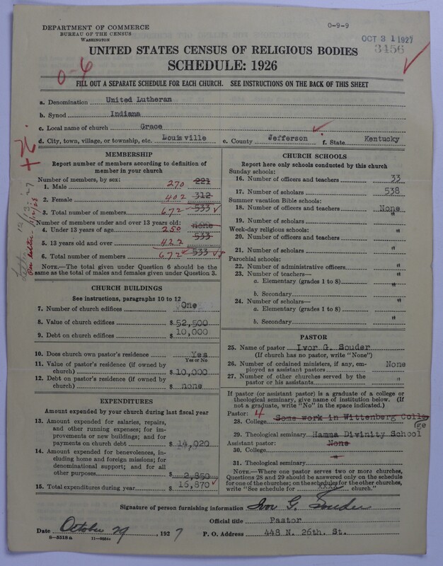 Scan of United Lutheran Church in America: 3456