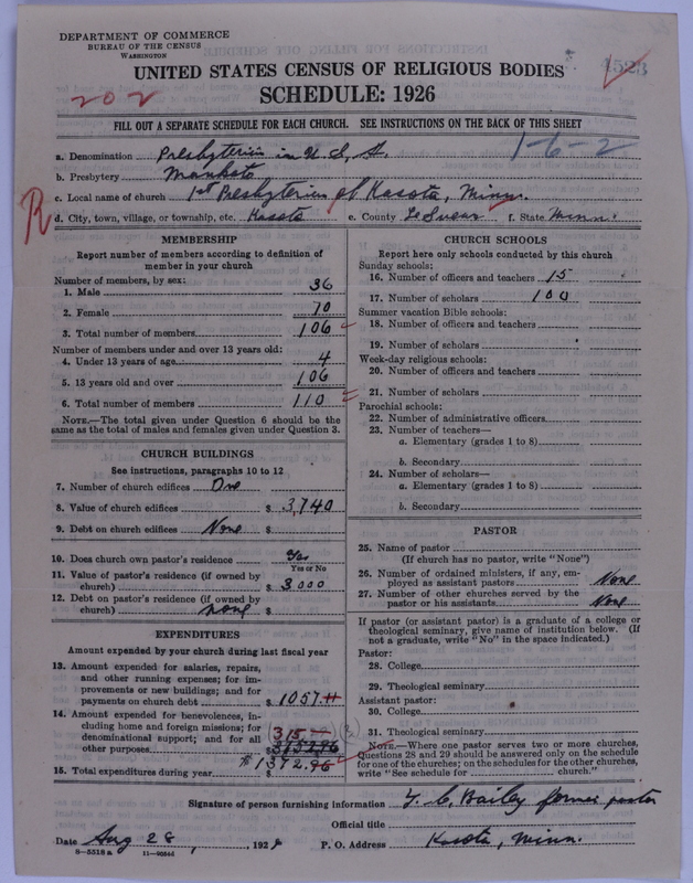 Scan of Presbyterian Church in the United States of America: 4523