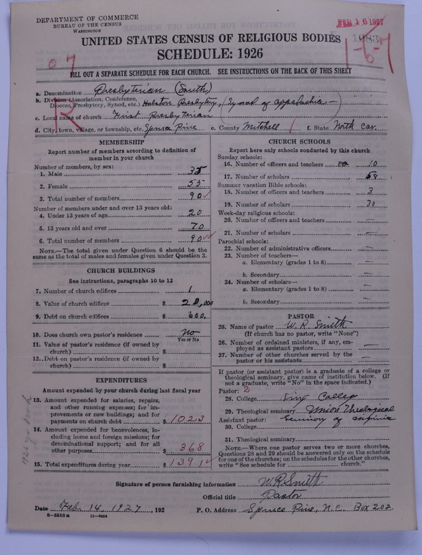 Scan of Presbyterian Church in the United States: 1083
