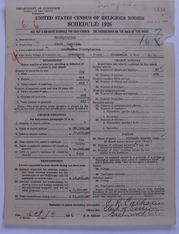 Scan of Presbyterian Church in the United States: 1434