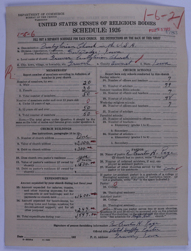 Scan of Presbyterian Church in the United States of America: 4783