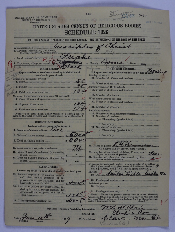 Scan of Disciples of Christ: 2495