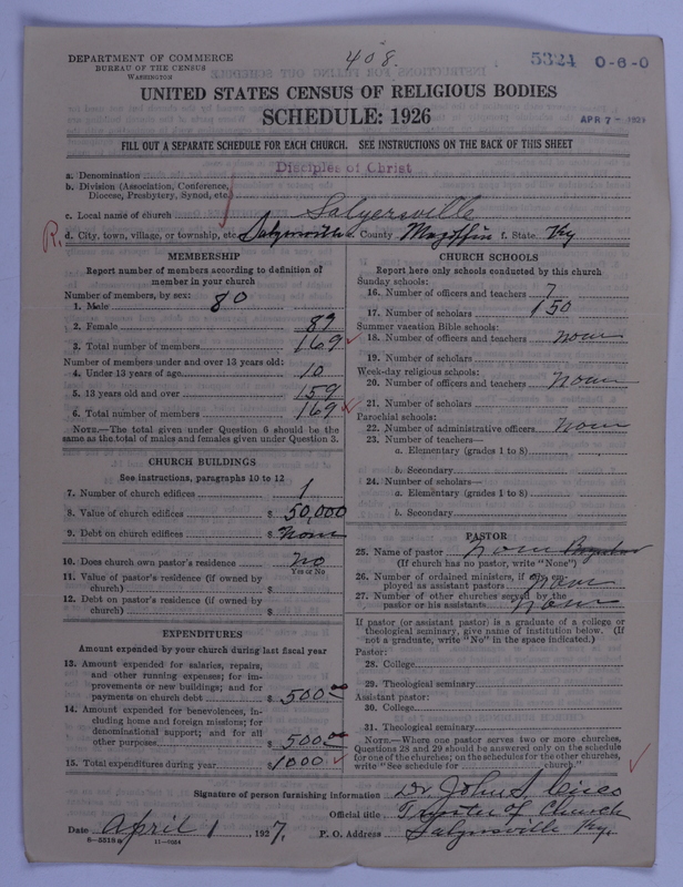 Scan of Disciples of Christ: 5324