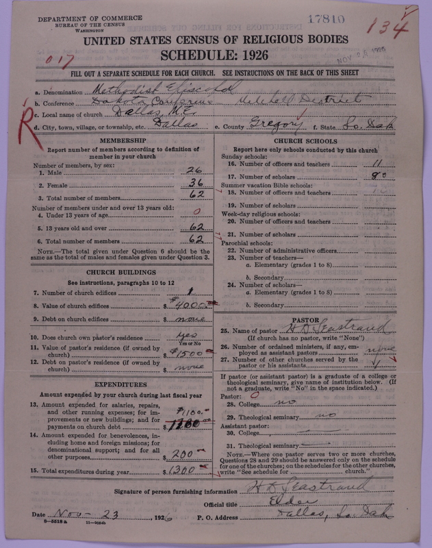 Scan of Methodist Episcopal Church: 17809