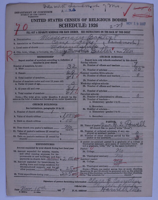 Scan of Landmark Baptist of America: 6
