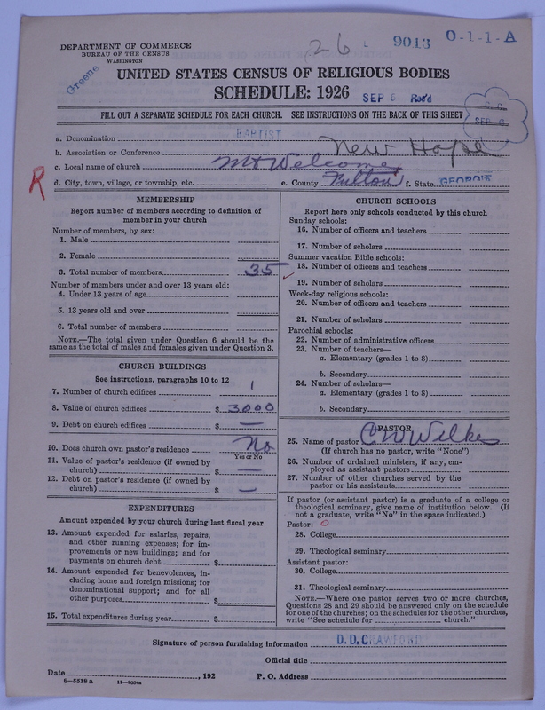 Scan of Negro Baptists: 9013