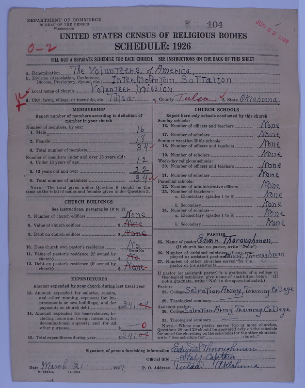 Scan of Volunteers of America: 104